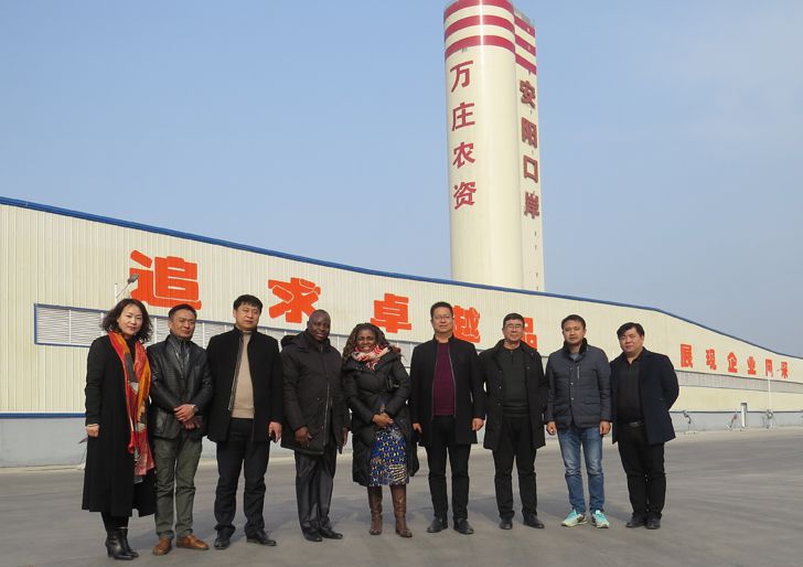 栽下梧桐樹，引得鳳凰來 ——多哥共和國農業部官員一行考察萬莊新肥