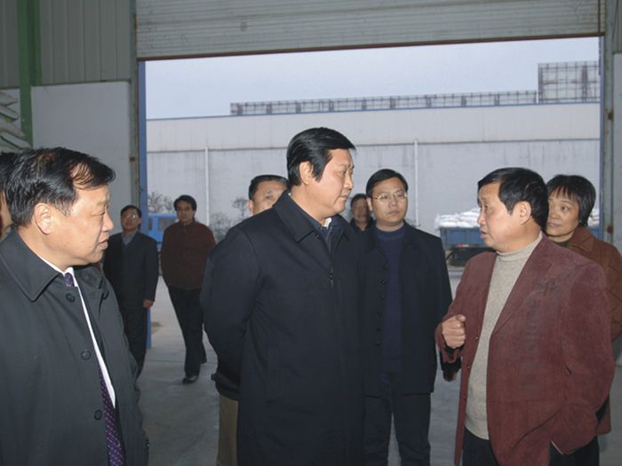 鄭州市市長(zhǎng)趙建才到萬莊指導(dǎo)工作